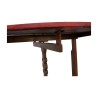 round winegrower's table in oak with leather top, … - Moinat - Dining tables