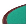 Louis XVI half-moon table in mahogany, 3 tops, 1 of which is covered in green velvet - Moinat - Tables à jeux, Tables d échangeur Louis XVI half-moon table in mahogany, 3 tops, 1 of which is covered in green velvet - Moinat - Tables à jeux, Tables d échangeur