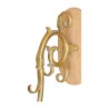 Paire d'appliques en laiton et bronze, style Hollandais. 19ème … - Moinat - Appliques murales