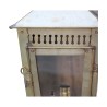 Pair of polished brass lanterns with bulb to … - Moinat - Wall lights, Sconces