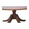 Regency oval living room table in flamed mahogany wood, model … - Moinat - Coffee tables