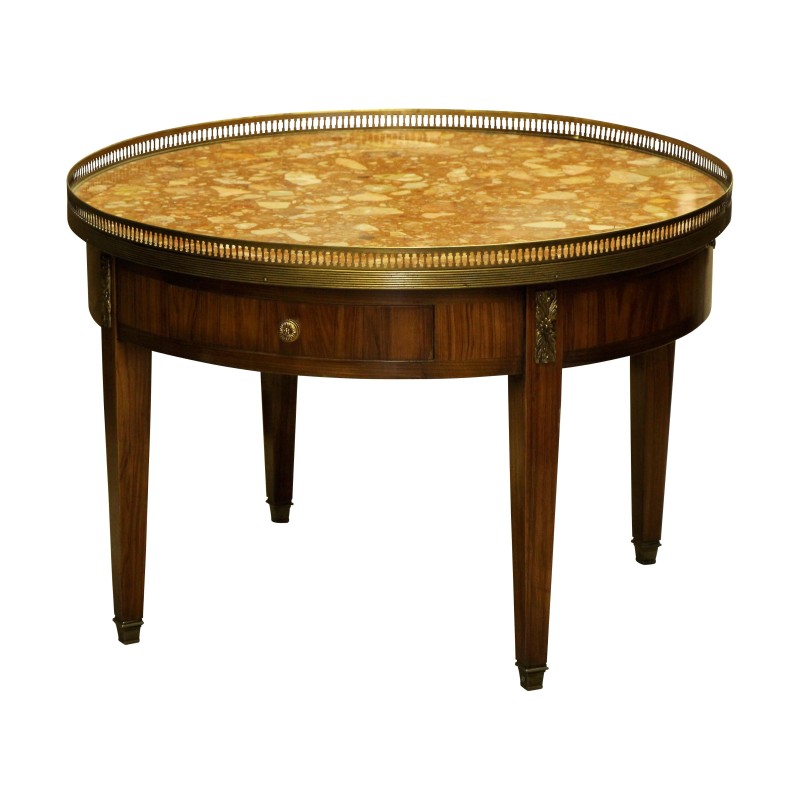 Louis XVI bouillotte table inlaid in rosewood, with 2 … - Moinat - End tables, Bouillotte tables, Bedside tables, Pedestal tables Louis XVI bouillotte table inlaid in rosewood, with 2 … - Moinat - End tables, Bouillotte tables, Bedside tables, Pedestal tables