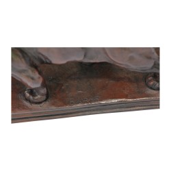 Bronze "Jaguar qui marche " reproduction du bronze de Barye.