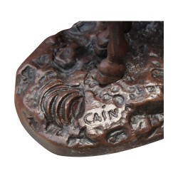 该隐青铜器的青铜“驴”复制品。
