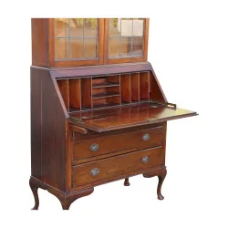 desk 2 bodies with showcase in the top and 2 drawers in …