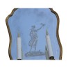 Paire de miroirs vénitiens en bois doré avec bougeoirs dans le … - Moinat - Appliques murales