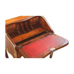 Bureau dos d âne de style Louis XV, modèle Mailfert Amos