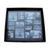 großer Rahmen mit 17 Fotos mit schwarzem Holzrahmen XL-Modell - Moinat - Bildrahmen