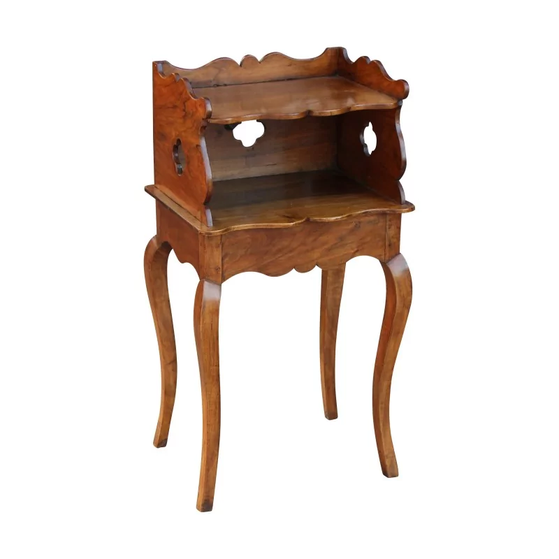 Louis XV nightstand in walnut wood 18th century - Moinat - End tables, Bouillotte tables, Bedside tables, Pedestal tables Louis XV nightstand in walnut wood 18th century - Moinat - End tables, Bouillotte tables, Bedside tables, Pedestal tables