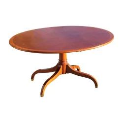 Honduran mahogany wood dining table, with …