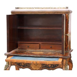 Bonheur-du-jour Louis XV 风格，以两片叶子开头……