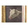 Tableau huile sur toile étude “Tête de veau” non signé, … - Moinat - Tableaux - Portrait