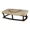 large low bench covered with decorative tapestry … - Moinat - VE2022/1