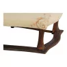 large low bench covered with decorative tapestry … - Moinat - VE2022/1