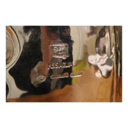 Tasse in 925er Silber Muschelform Italien, 20. Jahrhundert