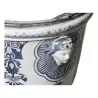 Paire de vases en fonte émaillée avec intérieur bac en zinc et … - Moinat - Urnes, Vases