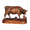 Brienz cow in carved wood, executed by one of the last … - Moinat - Decorating accessories