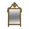 Spiegel im Louis XVI-Stil aus vergoldetem Holz. Frankreich, 20. Jahrhundert - Moinat - Spiegel