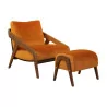 кресло для отдыха модели FRIZE с подставкой для ног, покрытой … - Moinat - Кресла