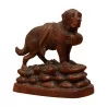 布里恩茨木雕狗雕塑，代表…… - Moinat - VE2022/3