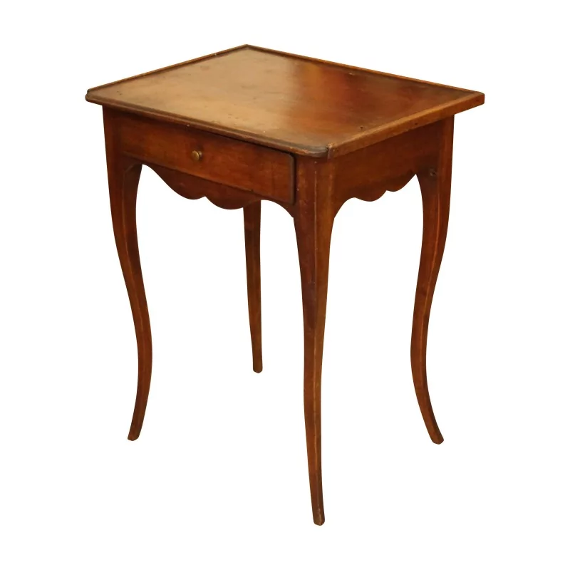 Petite table, chevet, Bernoise en bois de cerisier avec 1 … - Moinat - Bouts de canapé, Bouillottes, Chevets, Guéridons Petite table, chevet, Bernoise en bois de cerisier avec 1 … - Moinat - Bouts de canapé, Bouillottes, Chevets, Guéridons
