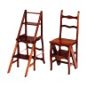 Chair - stool in cherry wood with antique patina. - Moinat - Chairs