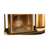 Art - Deco mantel clock with its 2 cassolettes, in … - Moinat - Table clocks