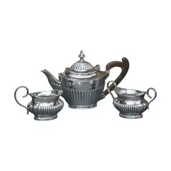 Set of 3 pieces including: 1 small teapot, milk jug …