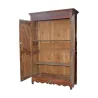 cupboard with 2 doors in walnut wood, cornice, 2 shelves with … - Moinat - Cupboards, wardrobes
