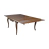 Table de salle à manger en bois de noyer avec 2 allonges de 60 … - Moinat - Tables de salle à manger