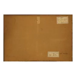 Tableau huile sur carton signé en bas à droite Étienne DUVAL …