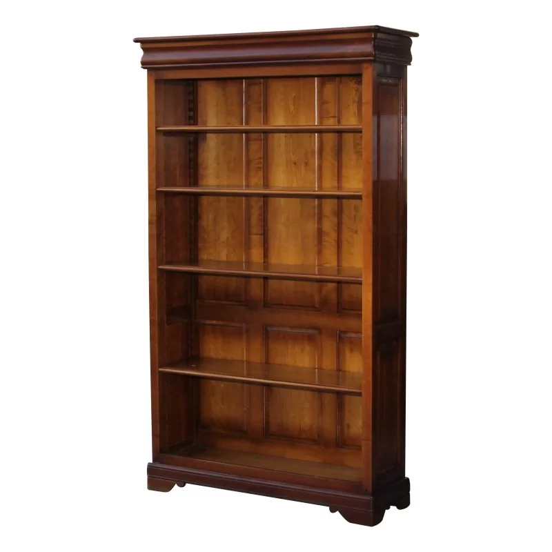 Grande bibliothèque Louis-Philippe en merisier avec 4 rayons … - Moinat - Etagères, Bibliothèques, Vitrines Grande bibliothèque Louis-Philippe en merisier avec 4 rayons … - Moinat - Etagères, Bibliothèques, Vitrines