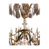 Большая люстра Versailles из позолоченной бронзы и кристаллов, 18 … - Moinat - Люстры, Плафоны