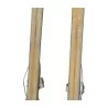 Paire de ski ancien en bois sans les bâtons. 20ème siècle - Moinat - Accessoires de décoration