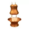 Fontaine ancienne en cuivre avec blason “Lion” sur la face, … - Moinat - Accessoires de décoration
