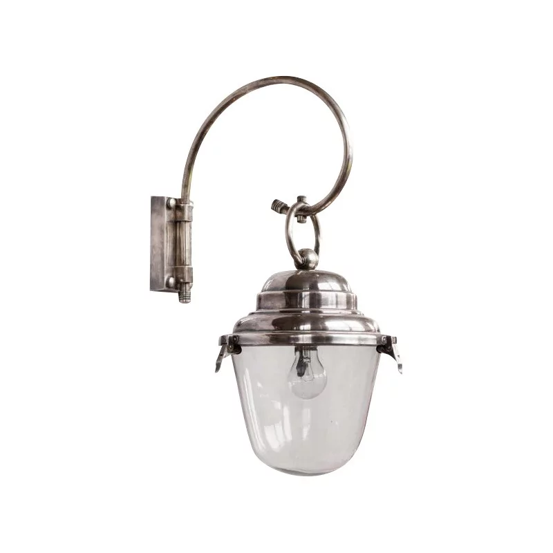exterior and interior wall light in nickel in a … - Moinat - Wall lights, Sconces
