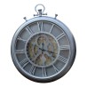 “Holmes” wall clock with visible mechanism. - Moinat - Pendules murales