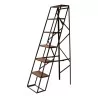Foldable wood and metal ladder / shelf - Moinat - Ladders, Stepladders