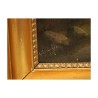 Oil painting on wood signed and dated lower left and - Moinat - Painting - Landscape