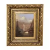 Картина маслом на картоне «Le Breithorn» без подписи и … - Moinat - VE2022/1