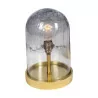 SMOKE small bell lamp with slightly smoked glass. - Moinat - Table lamps
