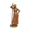 Sculpture de bronze “La Faneuse au champ” signé sur socle … - Moinat - Bronzes