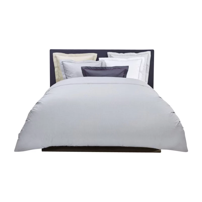 Housse de duvet en satin uni de la collection Christian - Moinat - Duvetterie, linge de lit