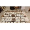 fully restored white tiled earthenware stove - Moinat - Fireplaces, Stoves