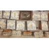 fully restored white tiled earthenware stove - Moinat - Fireplaces, Stoves