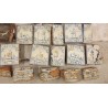 fully restored white tiled earthenware stove - Moinat - Fireplaces, Stoves
