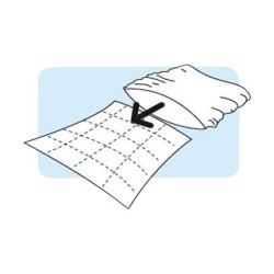Protective cover which directly envelops the duvet,