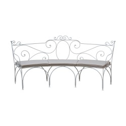 Jeu de 3 coussins d assise pour banc Hermance de la collection