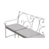 Set of 3 seat cushions for Mésange model bench from the - Moinat - Sièges, Bancs, Tabourets