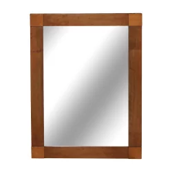 прямоугольное деревянное зеркало. 20 век